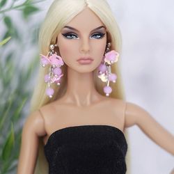 Fashion dolls earrings Barbie Poppy Parker Fashion royalty
