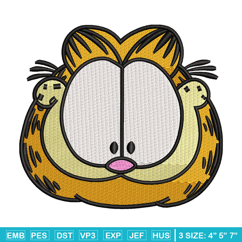 Cat face embroidery design, Cat anime embroidery, Embroidery file, Embroidery shirt, Emb design, Digital download.jpg