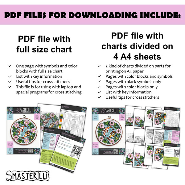 Koi fish cross stitch pattern PDF by Smasterilli 2.JPG