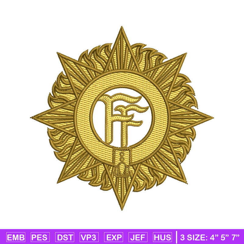 Ff logo embroidery design, Logo embroidery, Embroidery file, Embroidery shirt, Emb design, Digital download.jpg