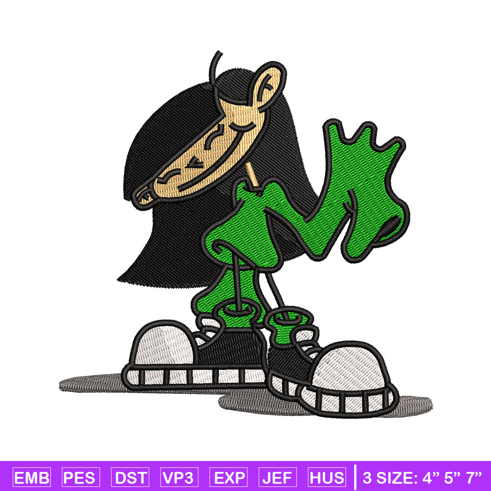 Girl cartoon embroidery design, Cartoon embroidery, Embroidery file, Embroidery shirt, Emb design, Digital download.jpg