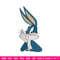 Bunny cartoon embroidery design, Cartoon embroidery, Embroidery file, Embroidery shirt, Emb design, Digital download.jpg