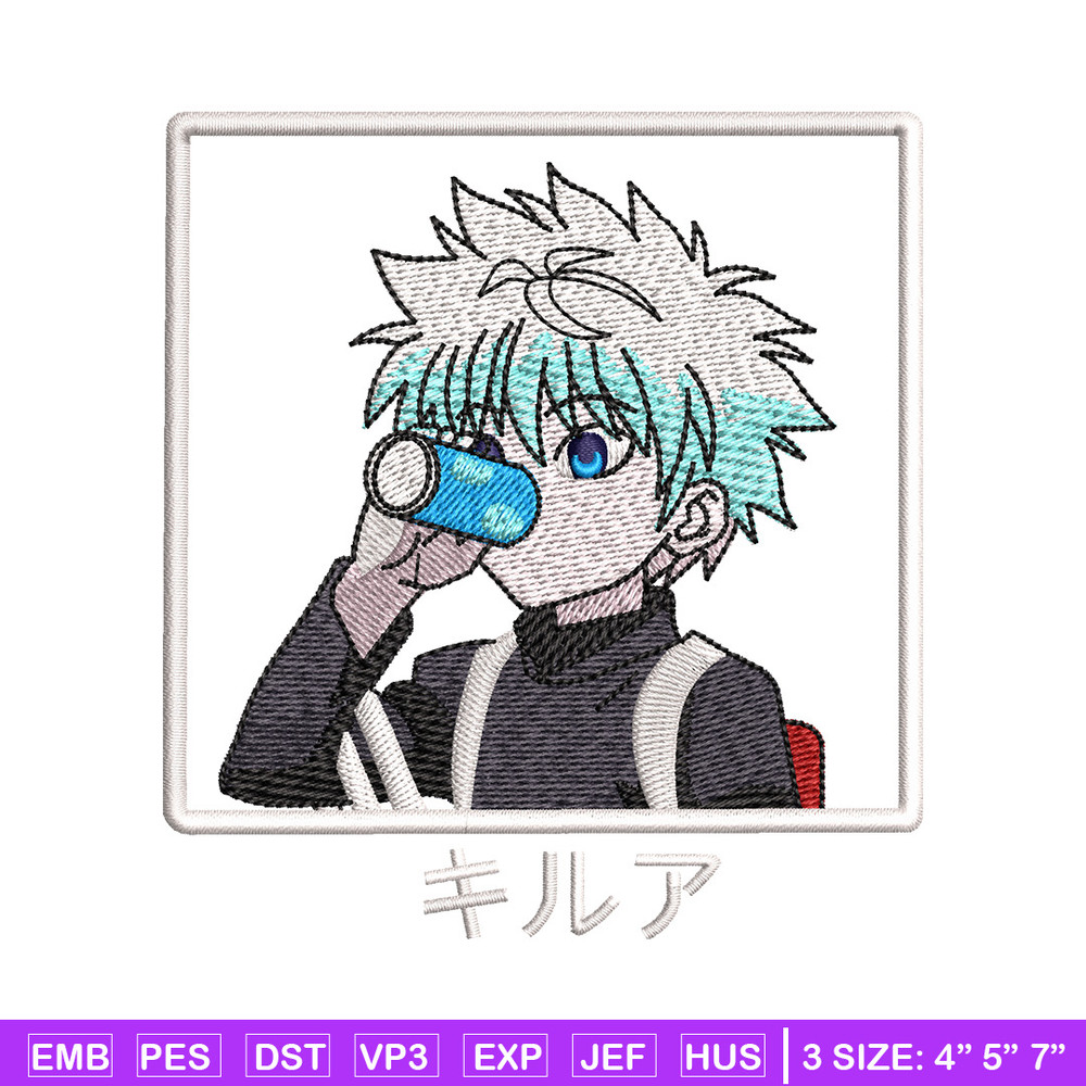 Killua box embroidery design, Hxh embroidery, Embroidery file, Embroidery shirt, Emb design, Digital download.jpg