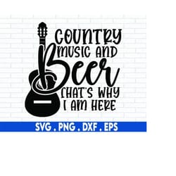 country music and beer svg, country music svg, guitar svg, western svg, beer svg, cowboy svg, country song svg, svg file