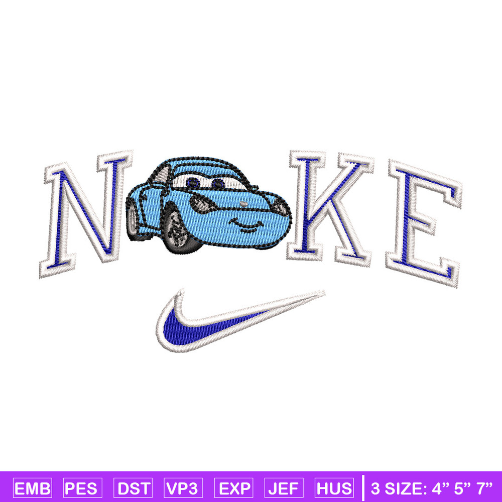 Nike blue mcqueen embroidery design, Mcqueen embroidery, Nike design, Embroidery shirt, Embroidery file,Digital download.jpg