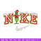 Nike chrismas embroidery design, Chrismas embroidery, Nike design, Embroidery shirt, Embroidery file, Digital download.jpg