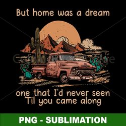 Car Desert - Stunning PNG Sublimation File - Transform Your Home into a Dreamy Oasis