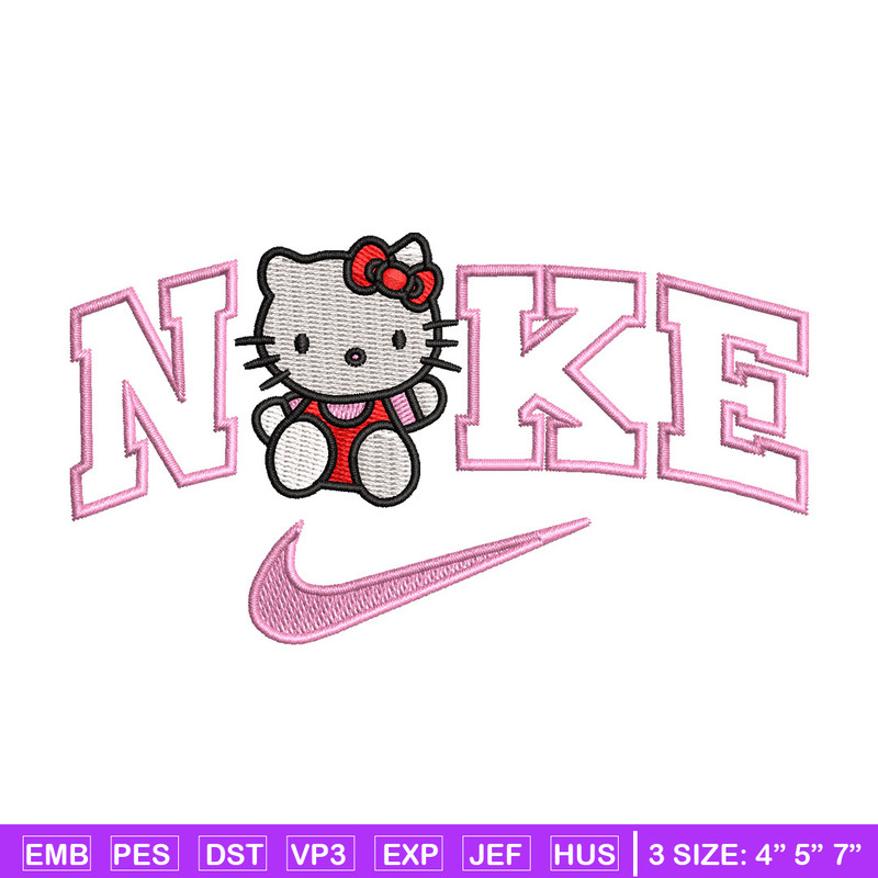 Nike kitty embroidery design, Kitty embroidery, Nike design, Embroidery shirt, Embroidery file, Digital download.jpg