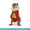 Alvin embroidery design, Chipmunks embroidery, Embroidery file, Embroidery shirt, Emb design, Digital download.jpg