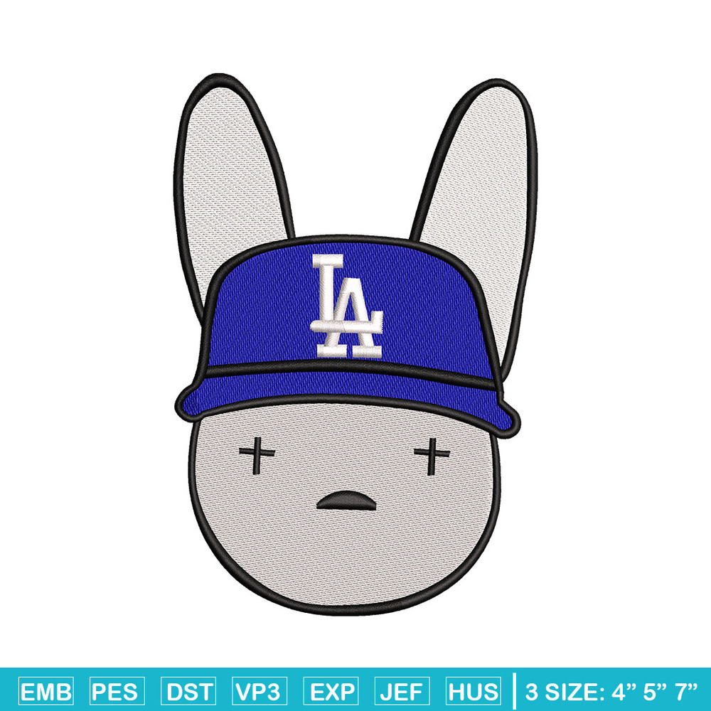 Bad bunny embroidery design, Bunny embroidery, Embroidery file, Embroidery shirt, Emb design, Digital download.jpg