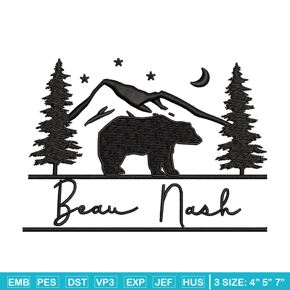 Beau nask embroidery design, Logo embroidery, Embroidery file, Embroidery shirt, Emb design, Digital download.jpg