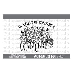 wildflower svg, wildflower png, floral svg, flower svg wildflowers svg, botanical svg, wild flower svg wildflower clipar