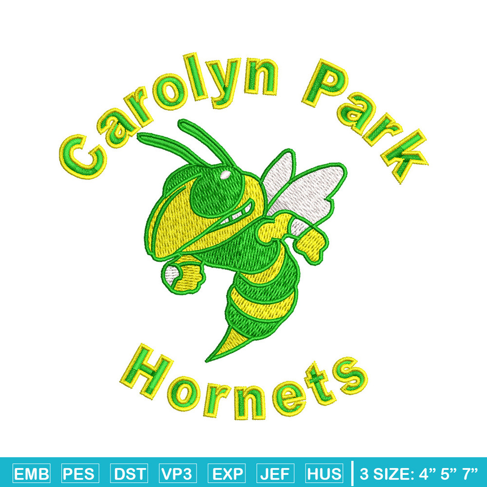 Caroiyn park embroidery design, Logo embroidery, Embroidery file, Embroidery shirt, Emb design, Digital download.jpg