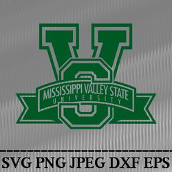 mississippi valley state svg png jpeg dxf digital cut vector files for silhouette studio cricut design