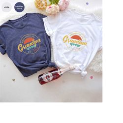 Grandma Shirt, Grandpa Shirt, Promoted To Grandpa, Promoted To Grandma, Grandad Shirt, Nana Shirt, Papa Shirt, Grandpare
