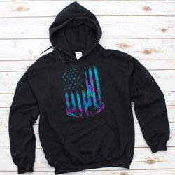 country girl deer hunting american flag shirt, women deer hunting hoodie &8211 fsd1260d05