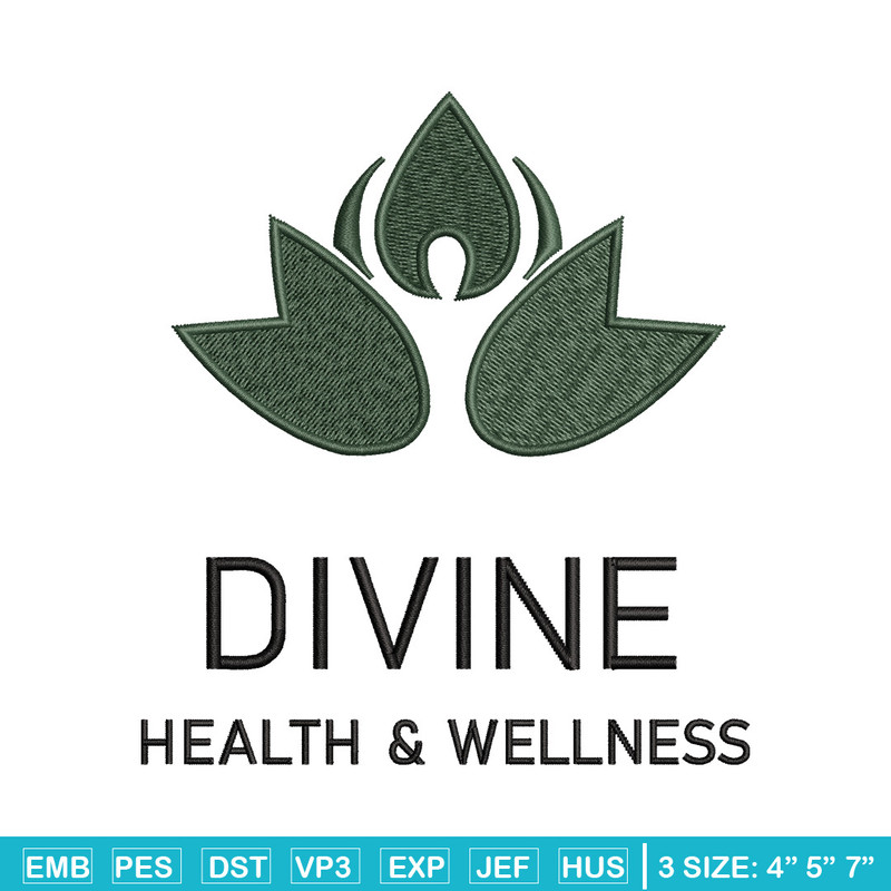 Divine logo embroidery design, Logo embroidery, Embroidery file, Embroidery shirt, Emb design, Digital download.jpg
