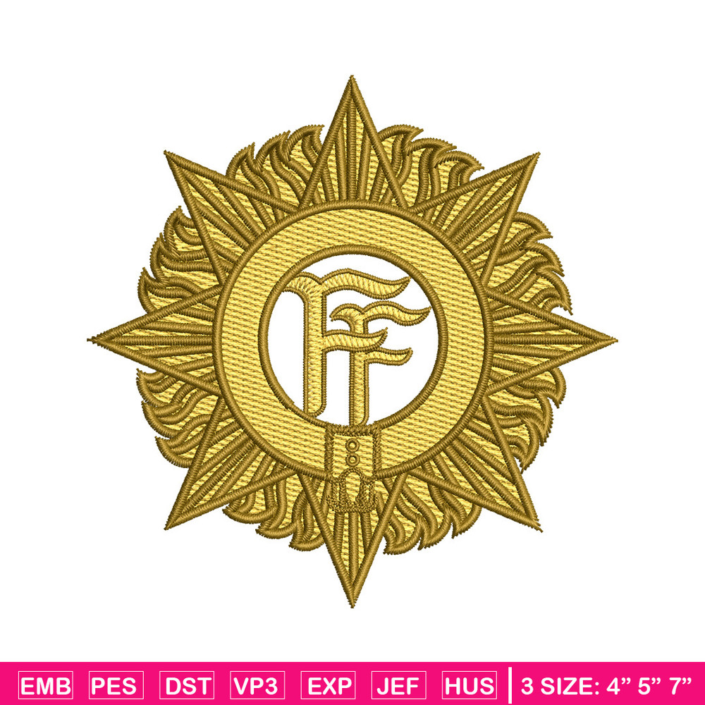 Ff logo embroidery design, Logo embroidery, Embroidery file, Embroidery shirt, Emb design, Digital download.jpg