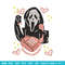 Ghost horror embroidery design, Ghost embroidery, Emb design, Embroidery shirt, Embroidery file, Digital download.jpg