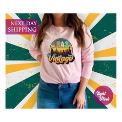 vintage 1943 birthday shirt, 80th birthday party, 80th birthday shirt, fabulous birthday shirt, personalized gift, custo