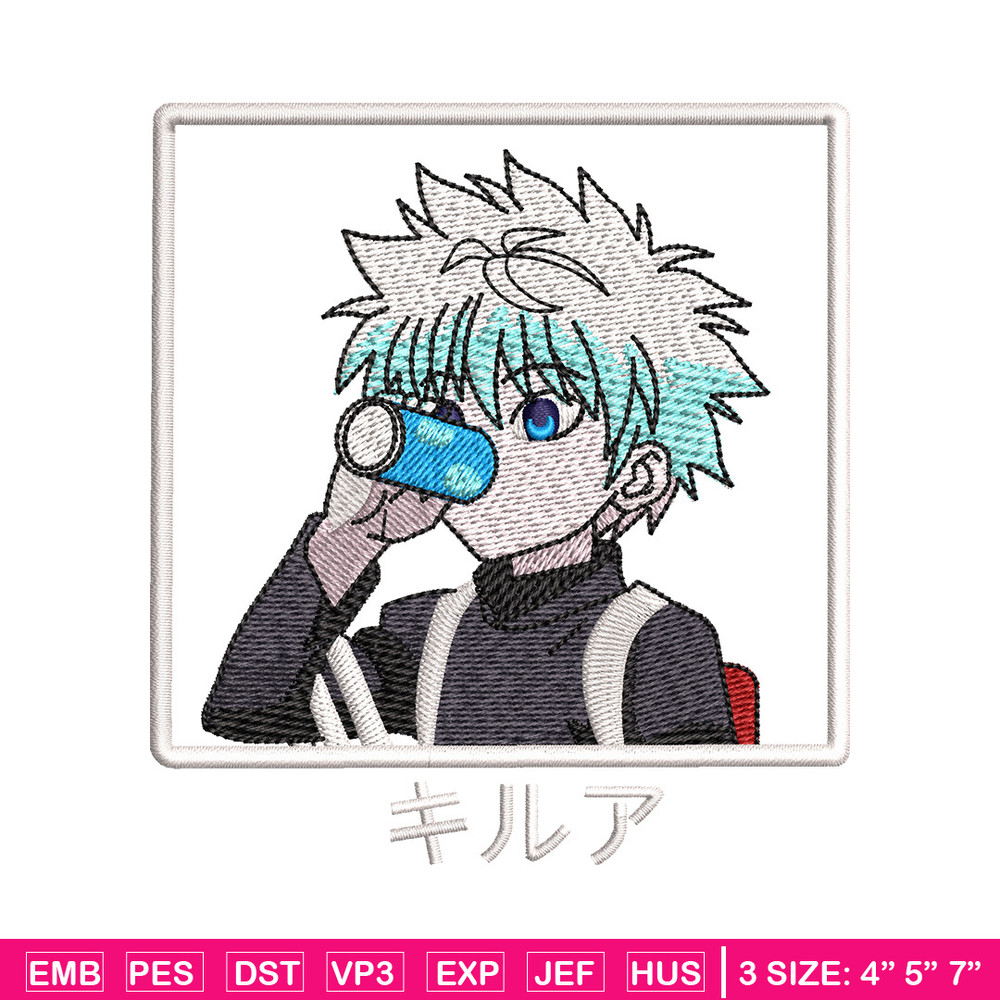 Killua box embroidery design, Hxh embroidery, Embroidery file, Embroidery shirt, Emb design, Digital download.jpg