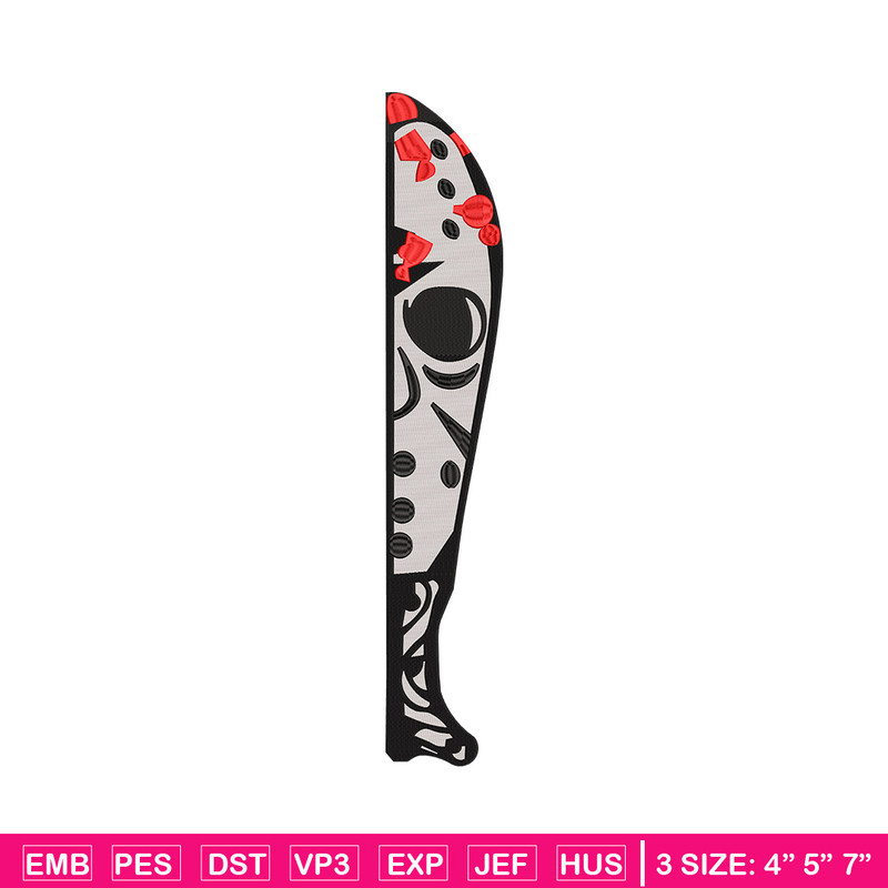 Knife horror embroidery design, Horror embroidery, Embroidery file,Embroidery shirt, Emb design, Digital download.jpg
