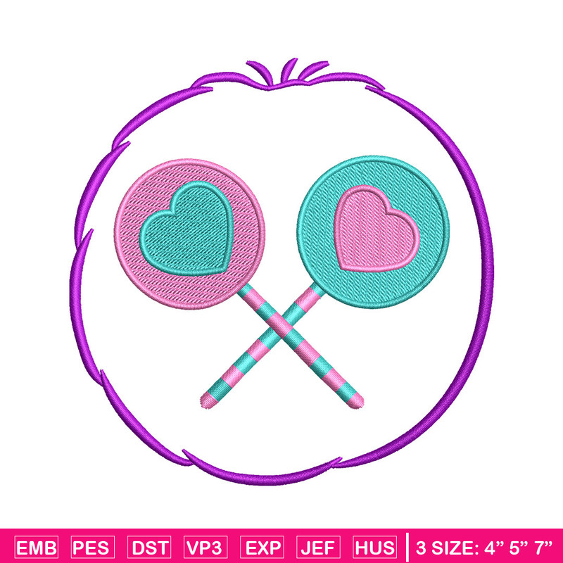 Lollipop circle embroidery design, Lollipop embroidery, Embroidery file, Embroidery shirt, Emb design, Digital download.jpg