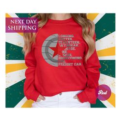 barnes 1917 sweatshirt, marvel superhero team shirt, avengers team shirt, personalized gift, avengers winter soldier shi