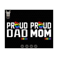proud mom svg, proud dad svg, free hugs momsvg, pride rainbow svg, say gay svg, equal rights svg, gay pride svg, trans r