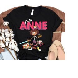disney channel amphibia team anne t-shirt, amphibia shirt, disneyland family matching shirt, magic kingdom, wdw epcot th