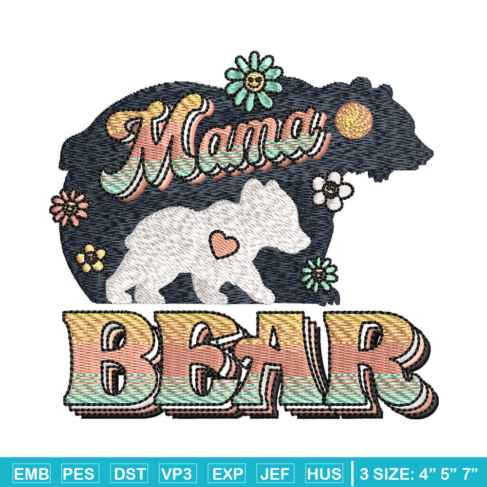 Mama bear embroidery design, Halloween embroidery, Embroidery file, Embroidery shirt, Emb design, Digital download.jpg