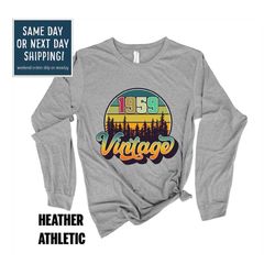 vintage 1959 birthday shirt, 64th birthday party, 64th birthday shirt, fabulous birthday shirt, personalized gift, custo