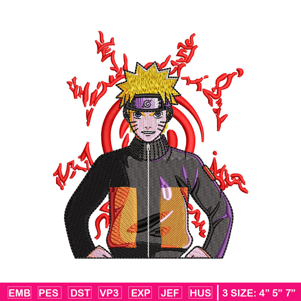 Naruto normal embroidery design, Naruto embroidery, Embroidery file, Embroidery shirt, Emb design, Digital download.jpg