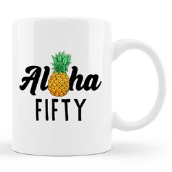 50th birthday mug, 50th birthday gift, 50th birthday mug