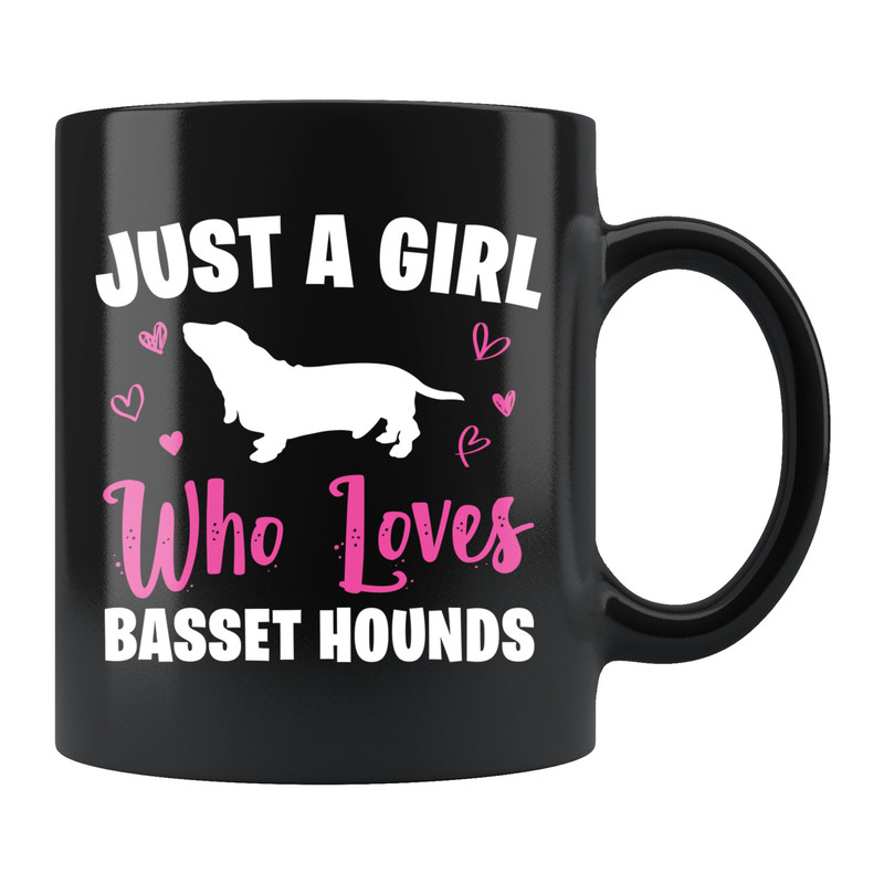 Basset Hound Girl Mug Basset Hound Girl Gift Basset Hound Mug Basset Hound Gift Dog Lover Mug Dog Mug Dog Girl Gift - 1.jpg