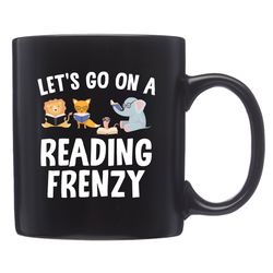 book club mug, book club gift, librarian mug