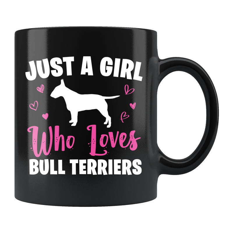 Bull Terrier Girl Mug Bull Terrier Girl Gift Bull Terrier Mug Bull Terrier Gift Dog Lover Mug Dog Mug Dog Girl Gift - 1.jpg
