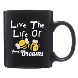 cute beekeeper mug,  cute beekeeper gift,  honey bee mug