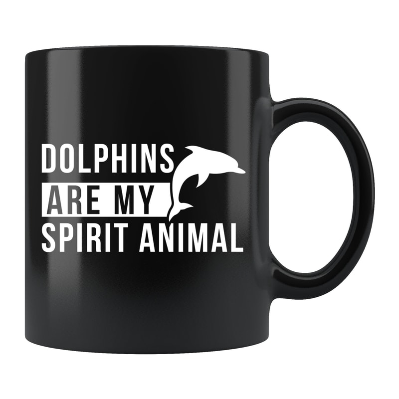 Dolphin Mug Dolphin Lover Gift Dolphin Gift Dolphin Coffee Mug Dolphin Lover Mug Dolphin Fan Mug Dolphin Fan Gift - 1.jpg