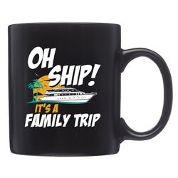 family boat trip mug, cruise mug, family cruise mug