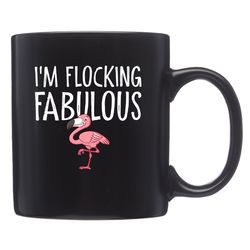 funny flamingo mug, funny flamingo gift, flamingo lover mug