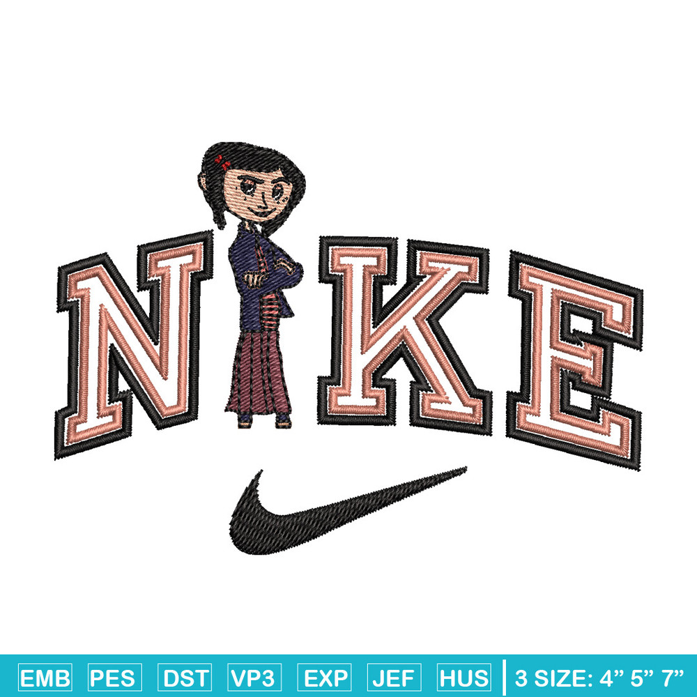 Nike china girl embroidery design, Girl embroidery, Nike design, Embroidery shirt, Embroidery file,Digital download.jpg