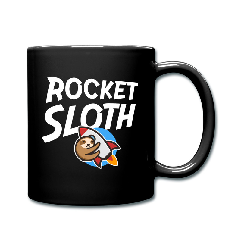 Funny Sloth Mug Sloth Mug Rocket Mug Space Lover Gift Sloth Coffee Mug Gift For Her Sloth Lover Gift Funny Coffee Mug - 1.jpg