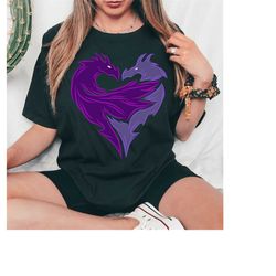 disney descendants 2 mal dragon t-shirt, descendants shirt, disneyland family matching shirt, magic kingdom, wdw epcot t