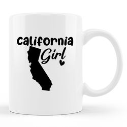 girls california mug, ca mug, ca gift