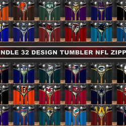 NFL Bundle Tumbler Wrap , NFL Png, NF Tumbler Png,NFL 20 oz Skinny Tumbler Designs 14