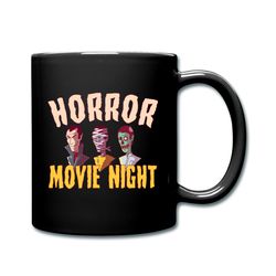 horror movie mug, halloween mug, horror fan gift
