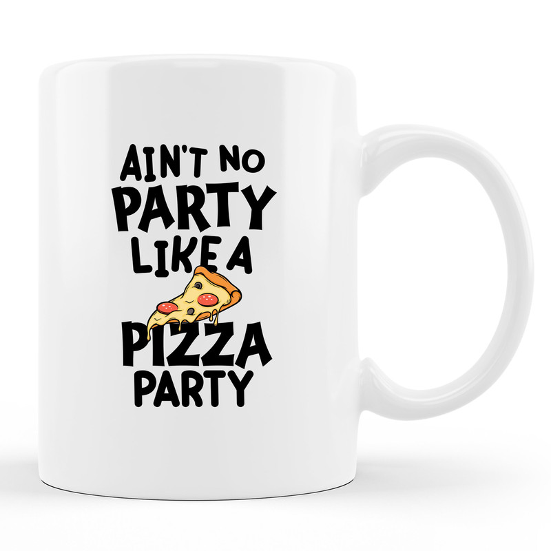 Pizza Party Mug Pizza Party Gift Pizza Birthday Birthday Party Mug Pizza Birthday Party Pizza Mugs Pizza Birthday Mug Pizza Lover - 1.jpg