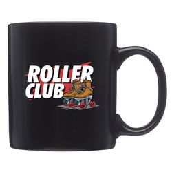 roller skater mug, roller skater gift, roller skate mug
