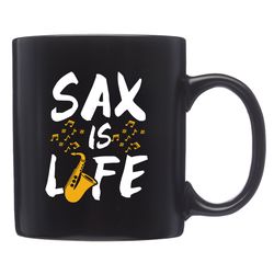 Saxophone Mug,  Saxophone Gift,  Saxophone Player